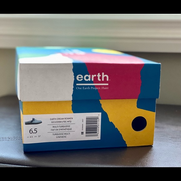 NEW in Box EARTH ORIGIN 'Ayiti' (Haiti) Dream Renman Clog 6.5 - Picture 9 of 9